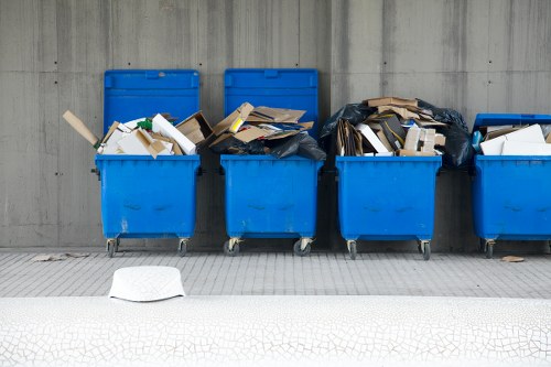 Residential waste collection in Hainault