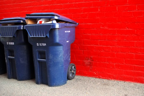 Eco-friendly disposal of garage items